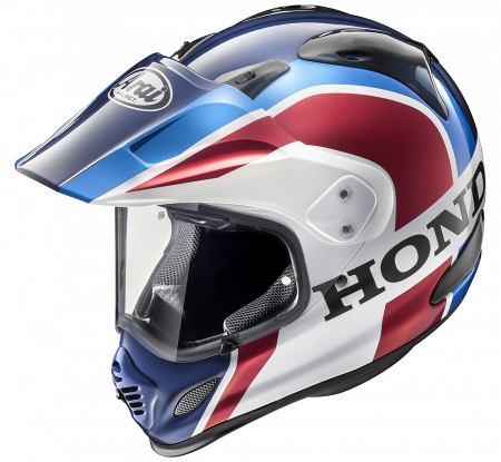 Arai Tour X4 si discostano DUAL SPORT Adventure Motocicletta Moto Casco-Blu 