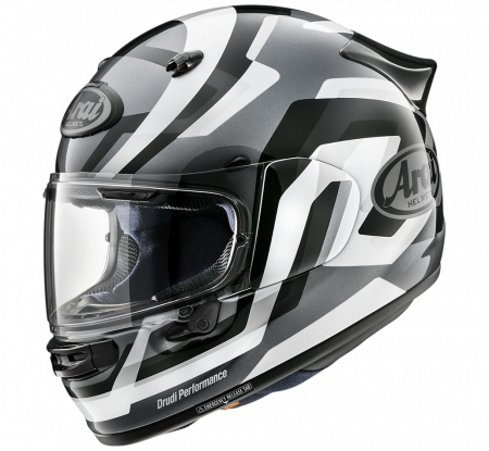 Arai QUANTIC FACCIA ROSSO CASCO PICCOLO UK STOCK 2022 