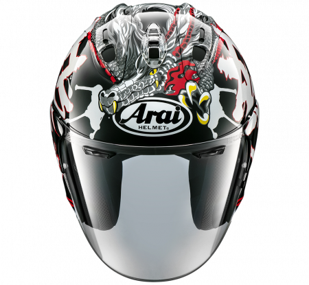 arai open face helmet