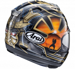 Casco moto ARAI RX-7V EVO SAMURAI - Multicolor — Totmoto